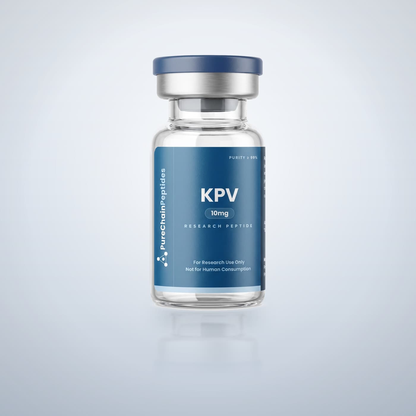 KPV 10mg — PureChain Peptides research vial