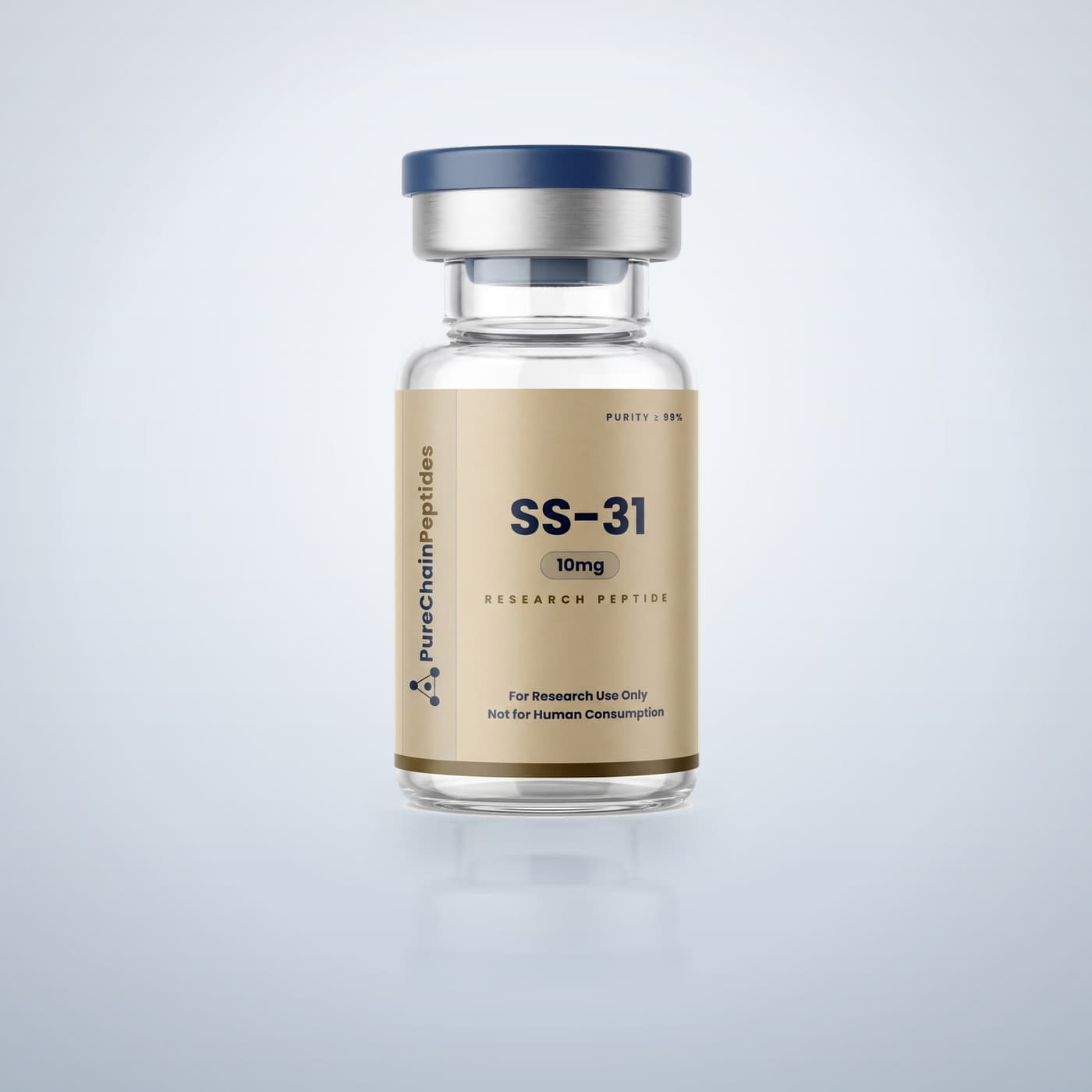 SS-31 10mg — PureChain Peptides research vial