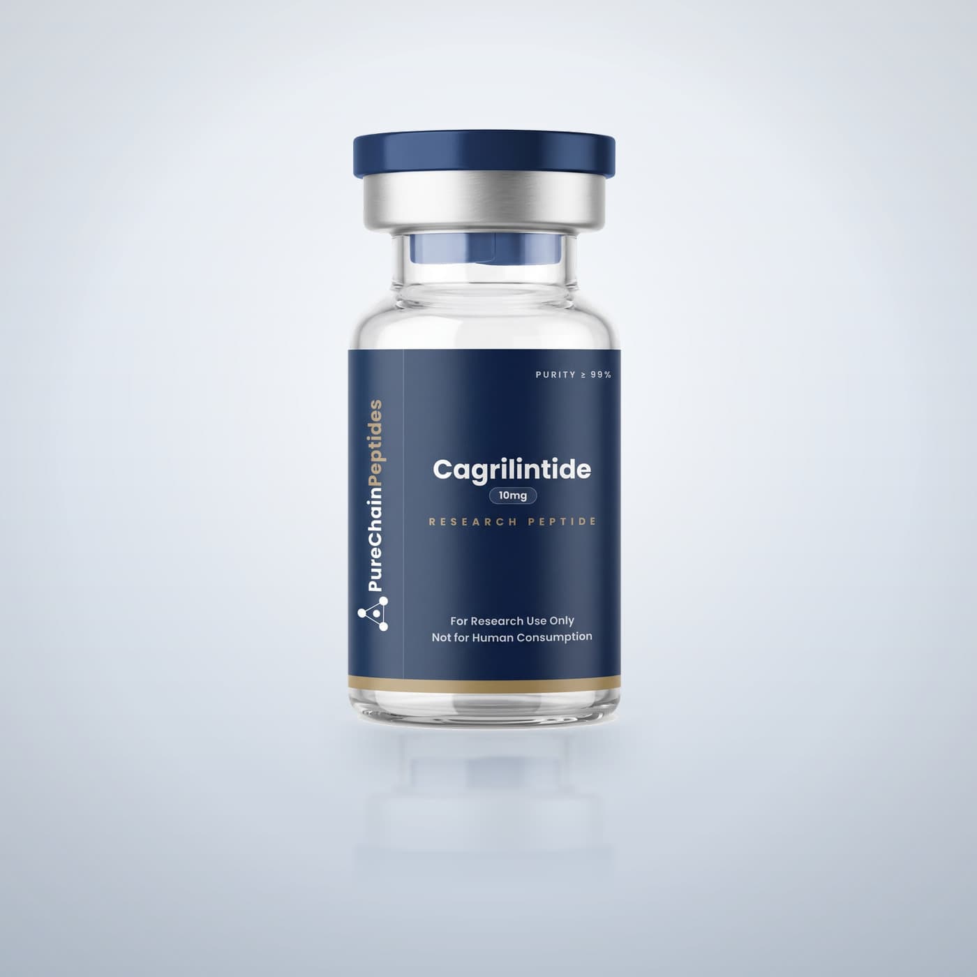 Cagrilintide 10mg — PureChain Peptides research vial