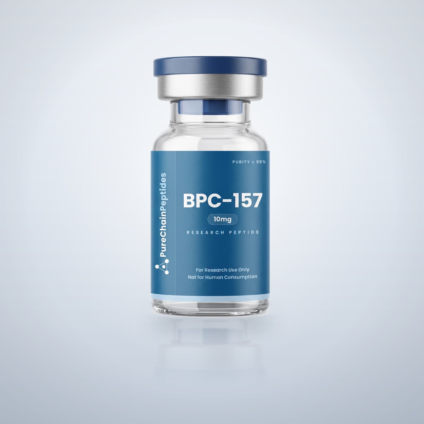 BPC-157 10mg — PureChain Peptides research vial
