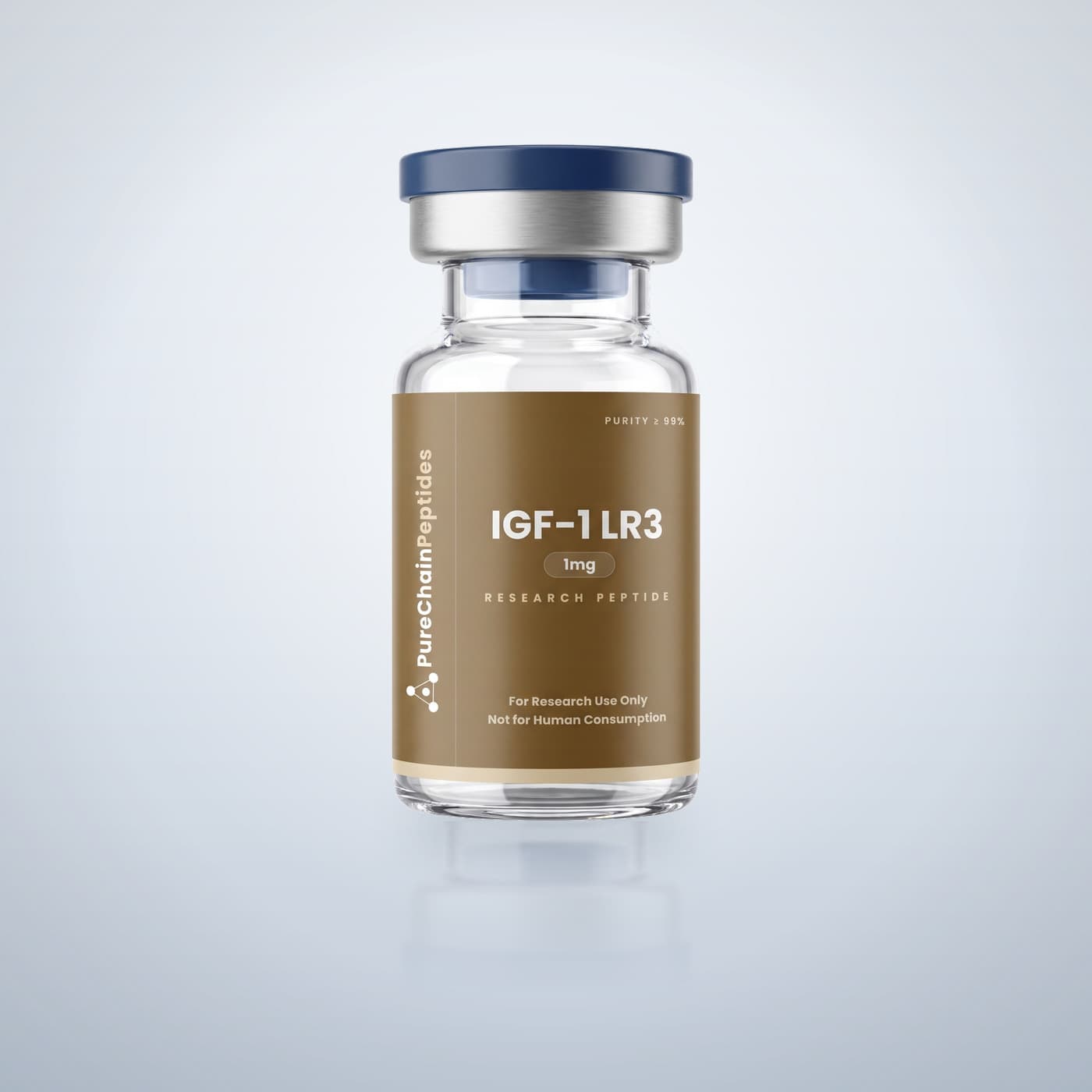 IGF-1 LR3 1mg — PureChain Peptides research vial